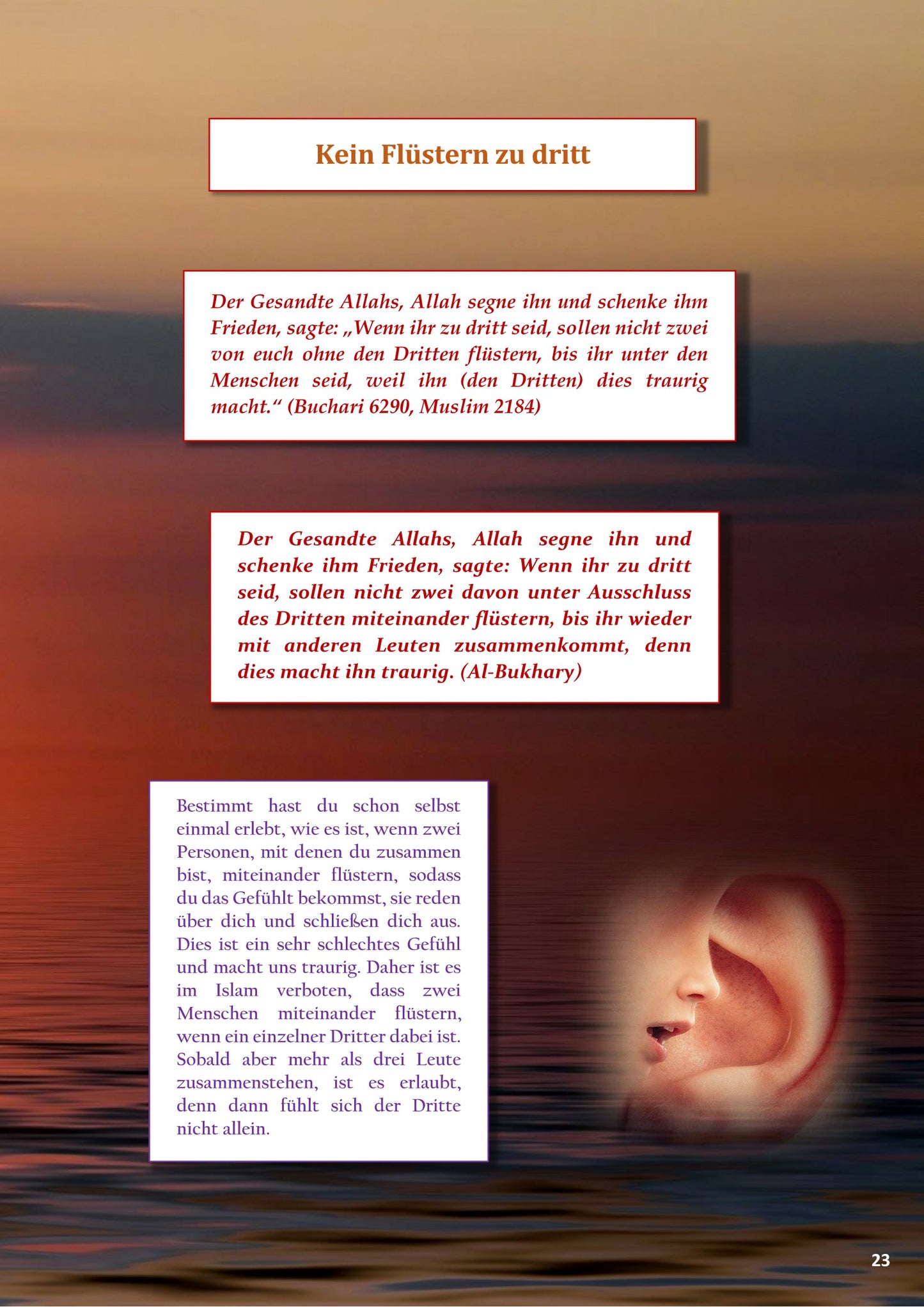 Der Prophet Mohammed s.s. hat gesagt... 140 Hadithe für junge Muslime (über islamisches Verhalten)