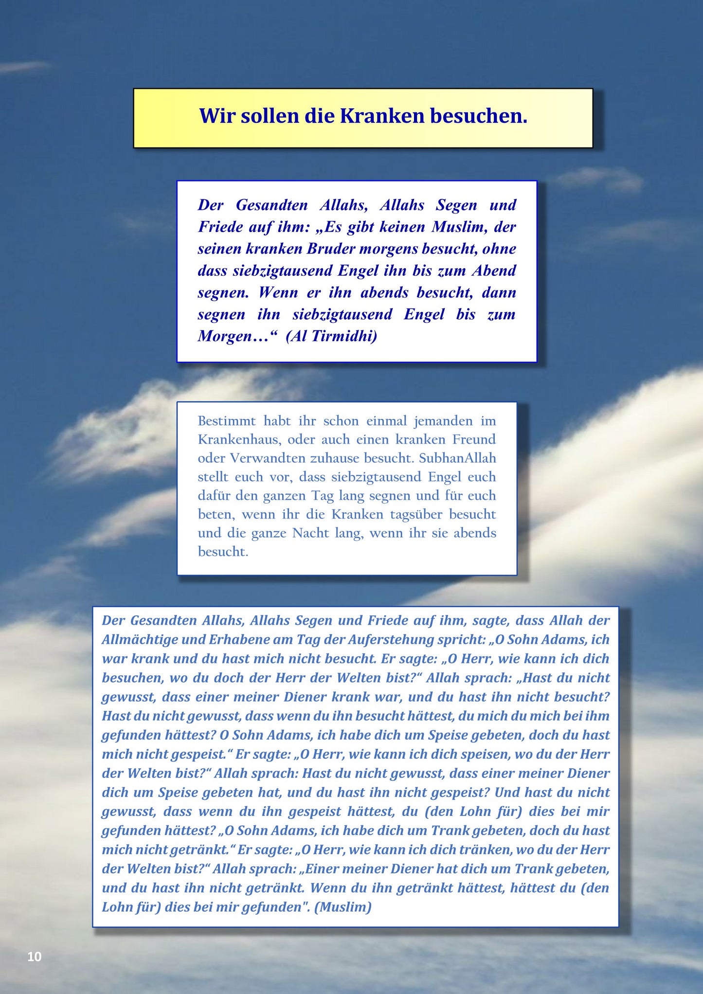 Der Prophet Mohammed s.s. hat gesagt... 140 Hadithe für junge Muslime (über islamisches Verhalten)