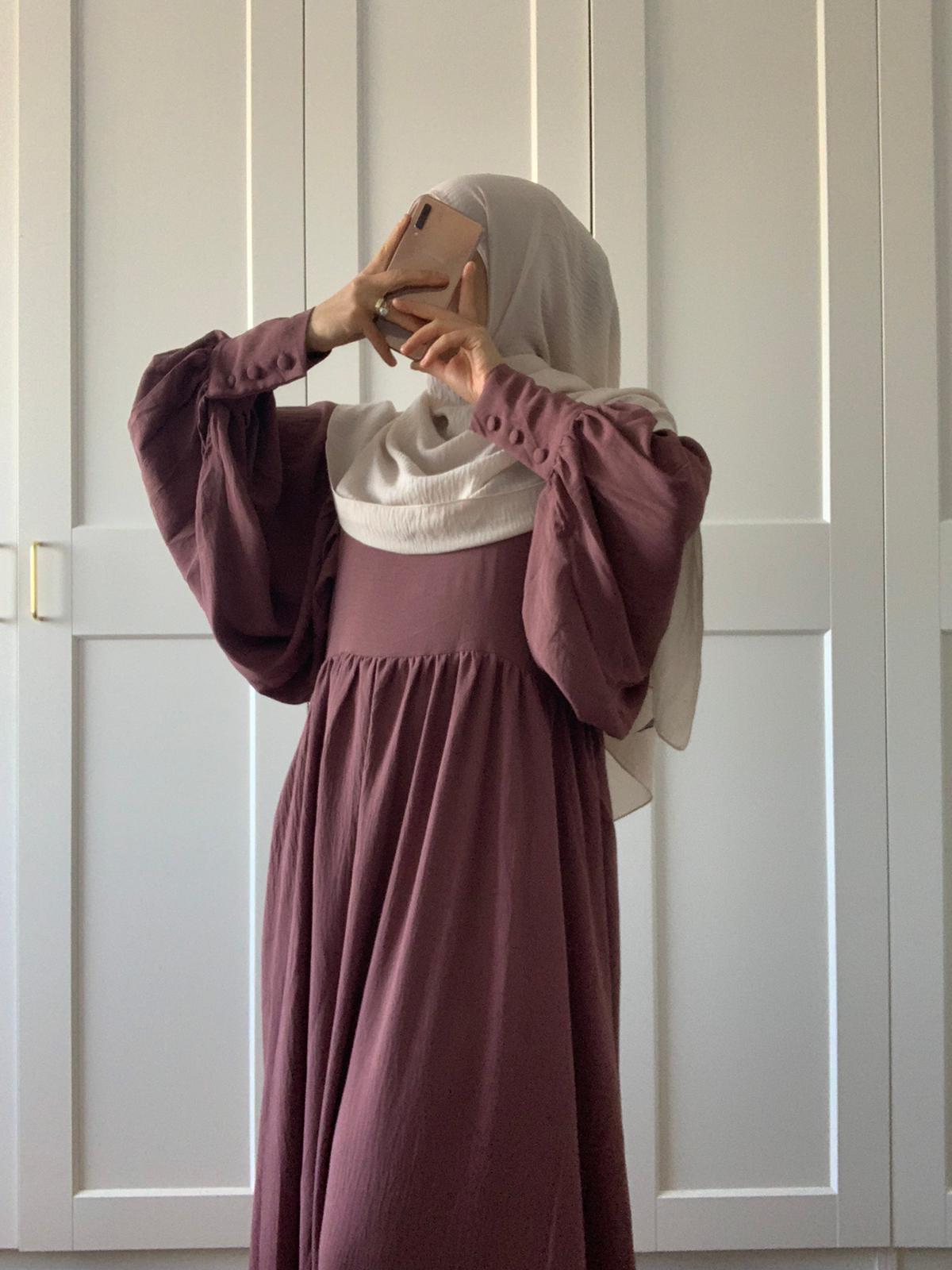 NEU! Abaya LAYLA Altrosa Jazz