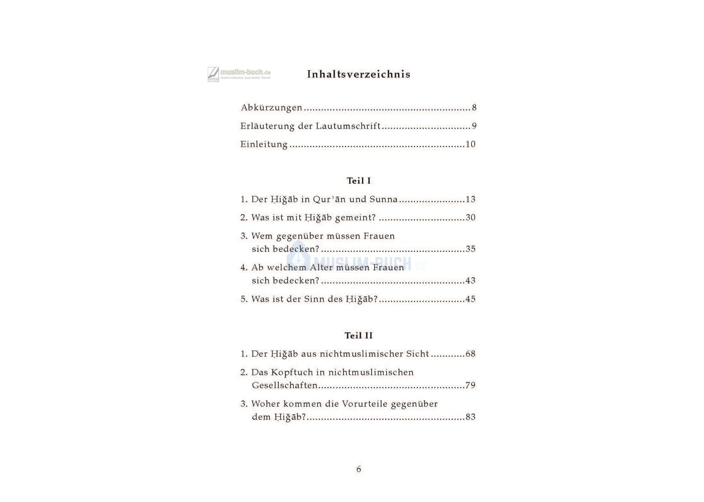 Das Kopftuch: Unterdrückung oder Freiheit – islamisches Buch