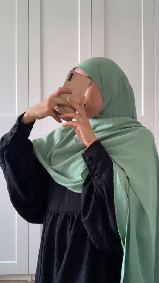 NEU! Schal Jazz - mintgrün (70x200 cm)