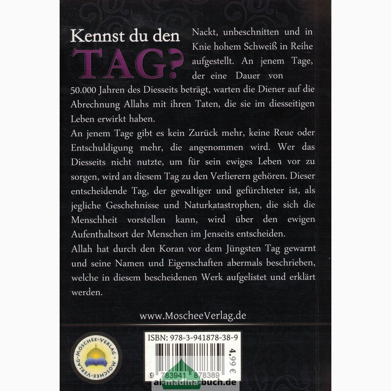 Kennst du den Tag? - Die Namen und Ereignisse des Jüngsten Tages im Koran