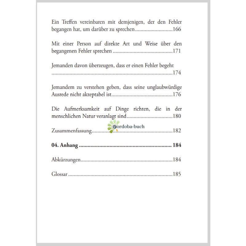 Wie der Prophet s.s. die Fehler seiner Mitmenschen korrigierte