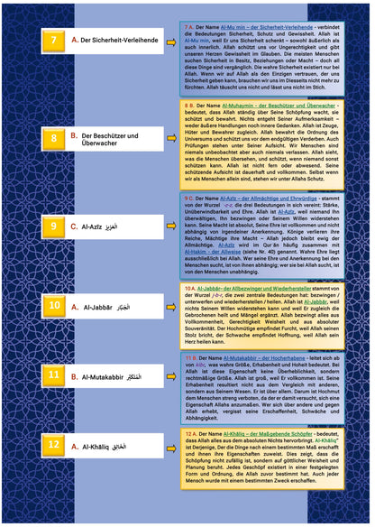 100 Fragen über die schönsten Namen Allahs