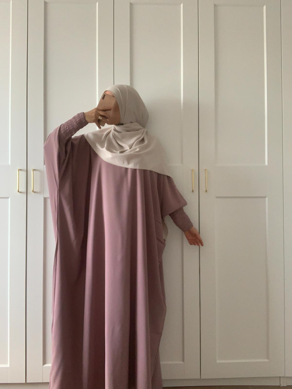 NEU! Abaya TASNEEM Rose´ (42/44)