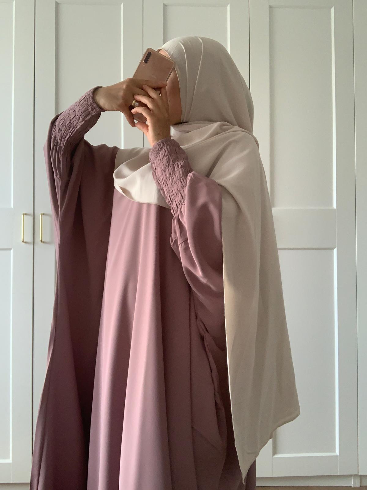 NEU! Abaya TASNEEM Rose´ (42/44)