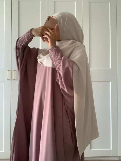 NEU! Abaya TASNEEM Rose´ (42/44)