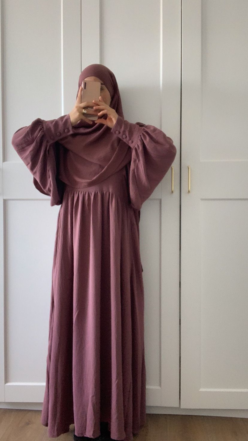 NEU! Abaya LAYLA Altrosa Jazz