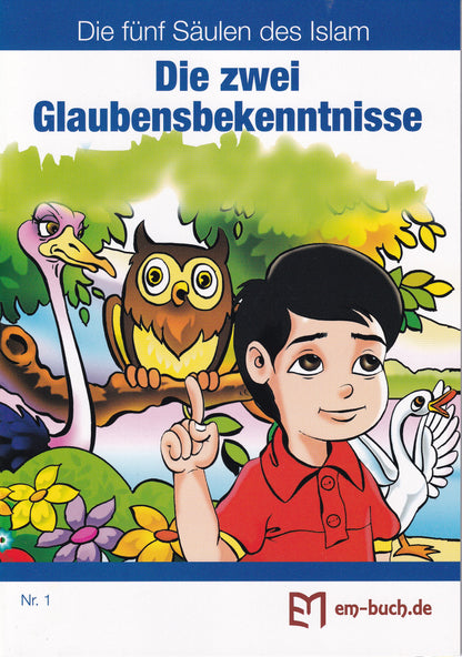 Fünf Hefte für Kinder über die Säulen des Islam – Komplettsatz vom Al-Rayan Verlag